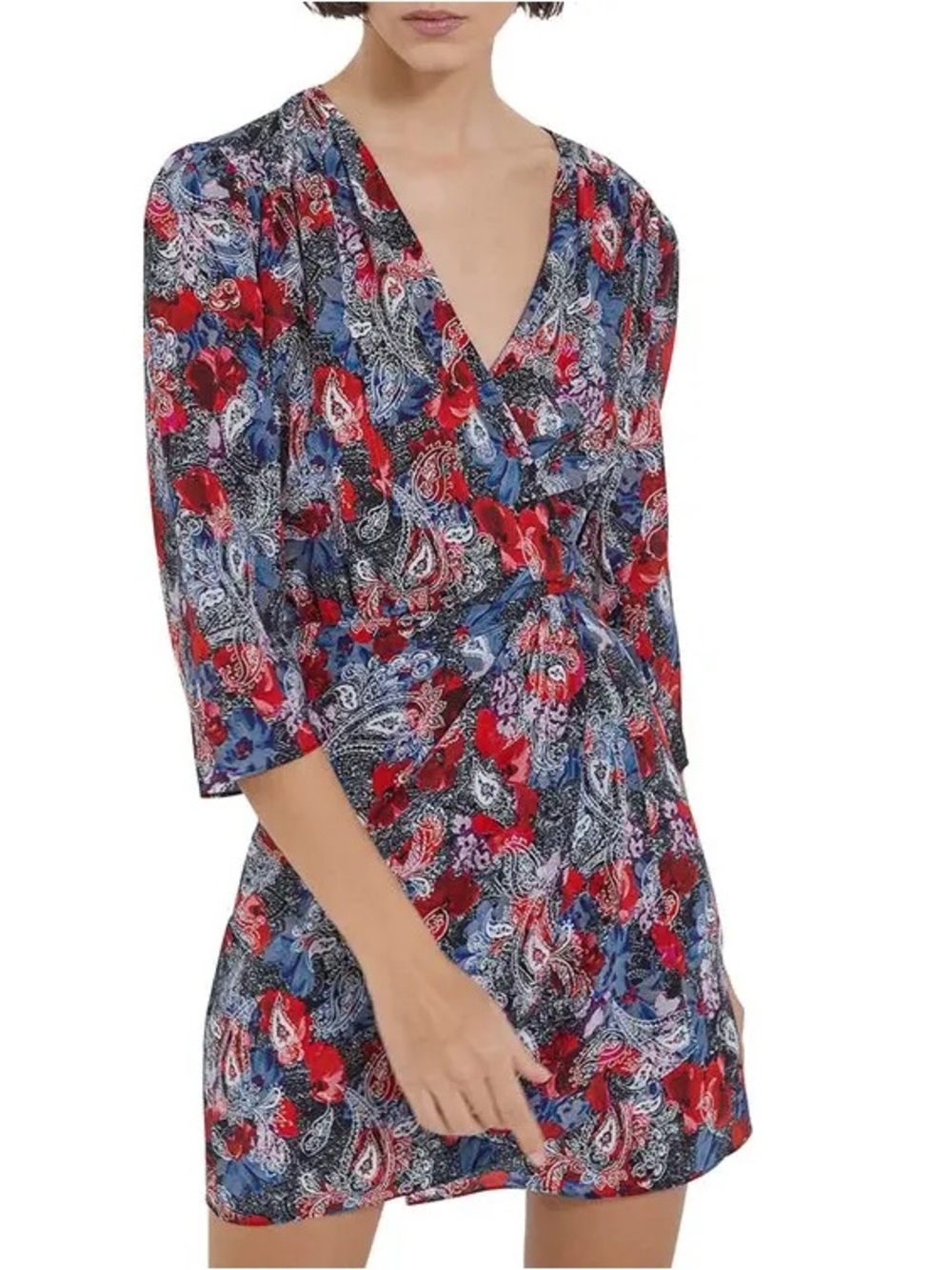 The Kooples Silk Paisley Mini Dress - NWT!